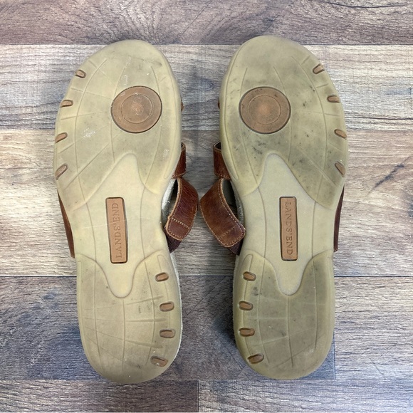 Lands' End Women's Tan Terrain Slide Sandal Size 9 - Picture 4 of 8
